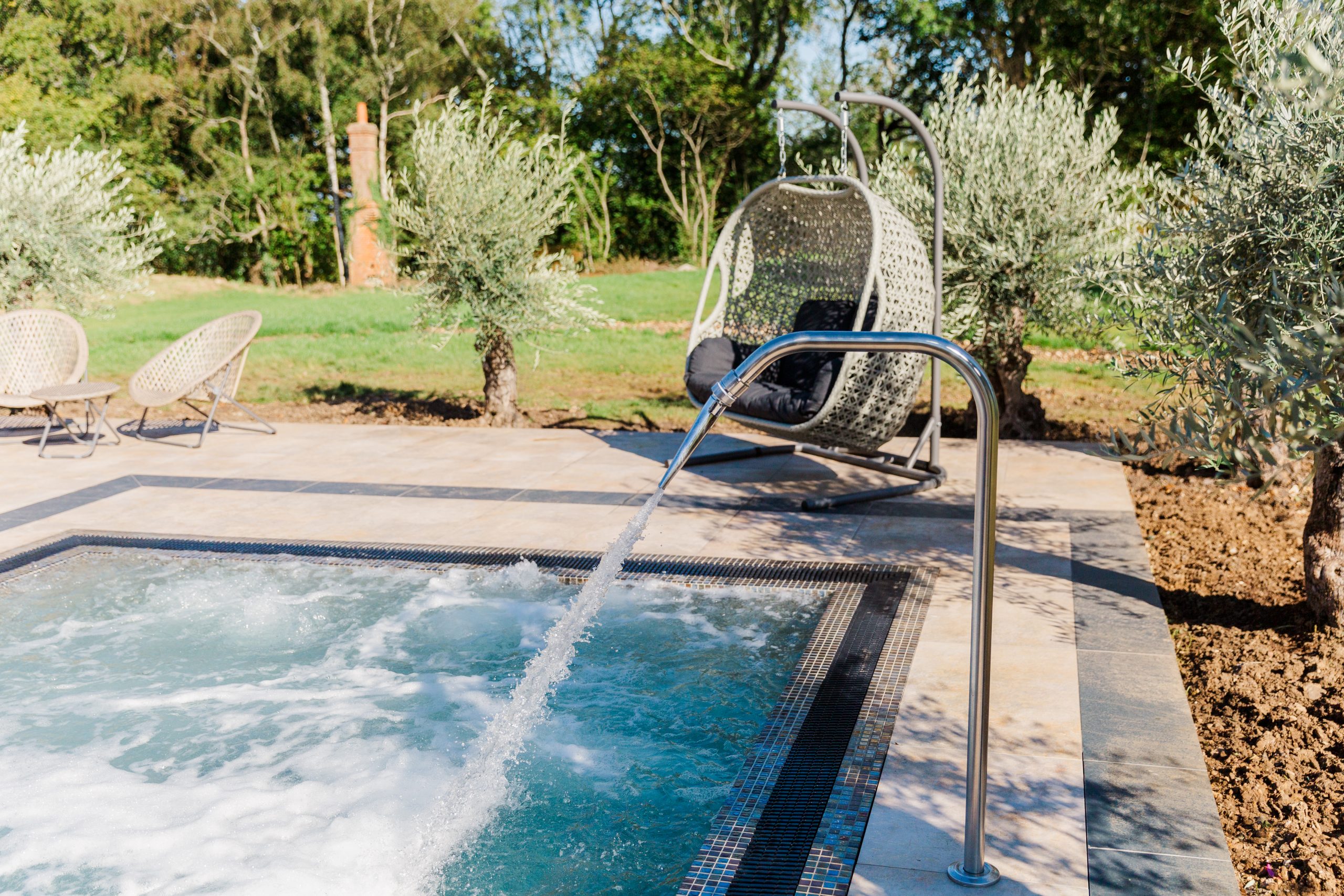Outdoor heated Vitality Pool at Guildford Manor Hotel and Spa