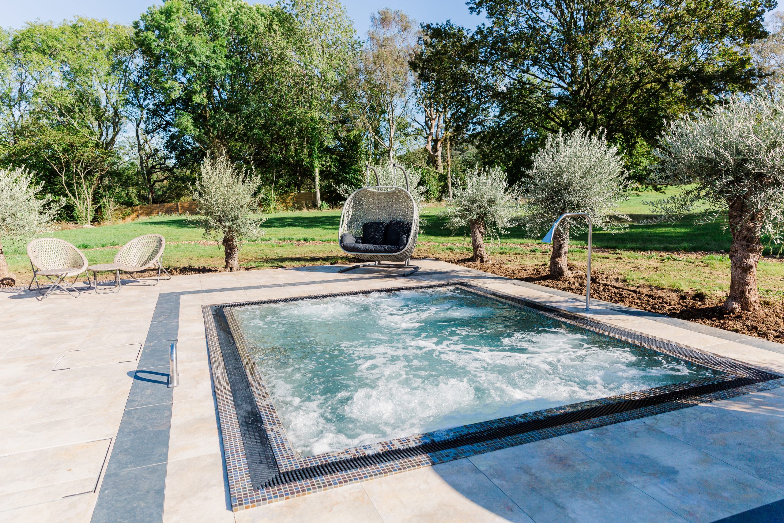 Spa Outdoor heated Vitality Pool at Guildford Manor Hotel