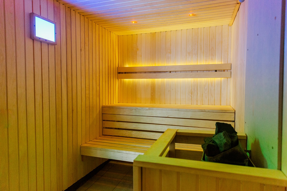 Chromatherapy Sauna at Guildford Manor Hotel and Spa in Surrey