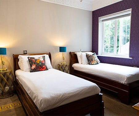 Twin Rooms at Guildford Manor Hotel