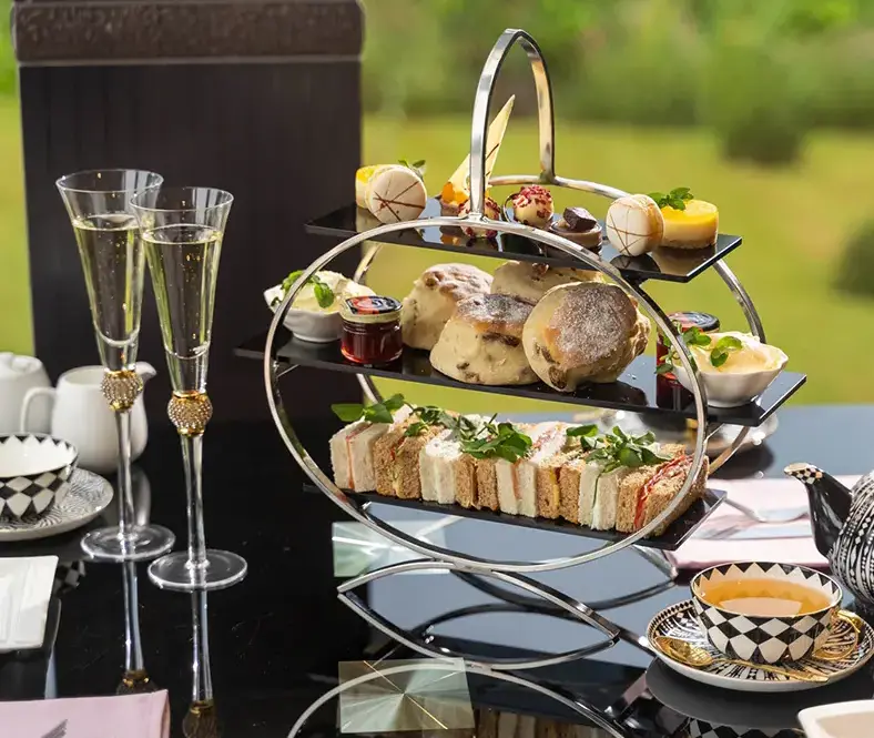 Afternoon Tea at Newland's Corner Restaurant, Guildford Manor Hotel & Spa